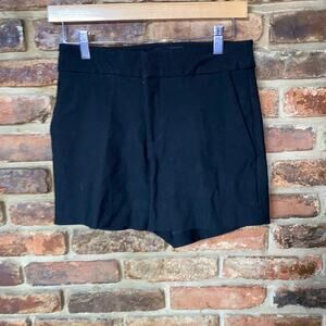 FifteenTwenty Black Stretchy Chino Shorts Women's Size 4